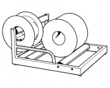 A3 Cable Roller - 85kg 3-Rollers