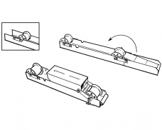 PPR1 Portable Payoff Rollers (Pair)-Schematic