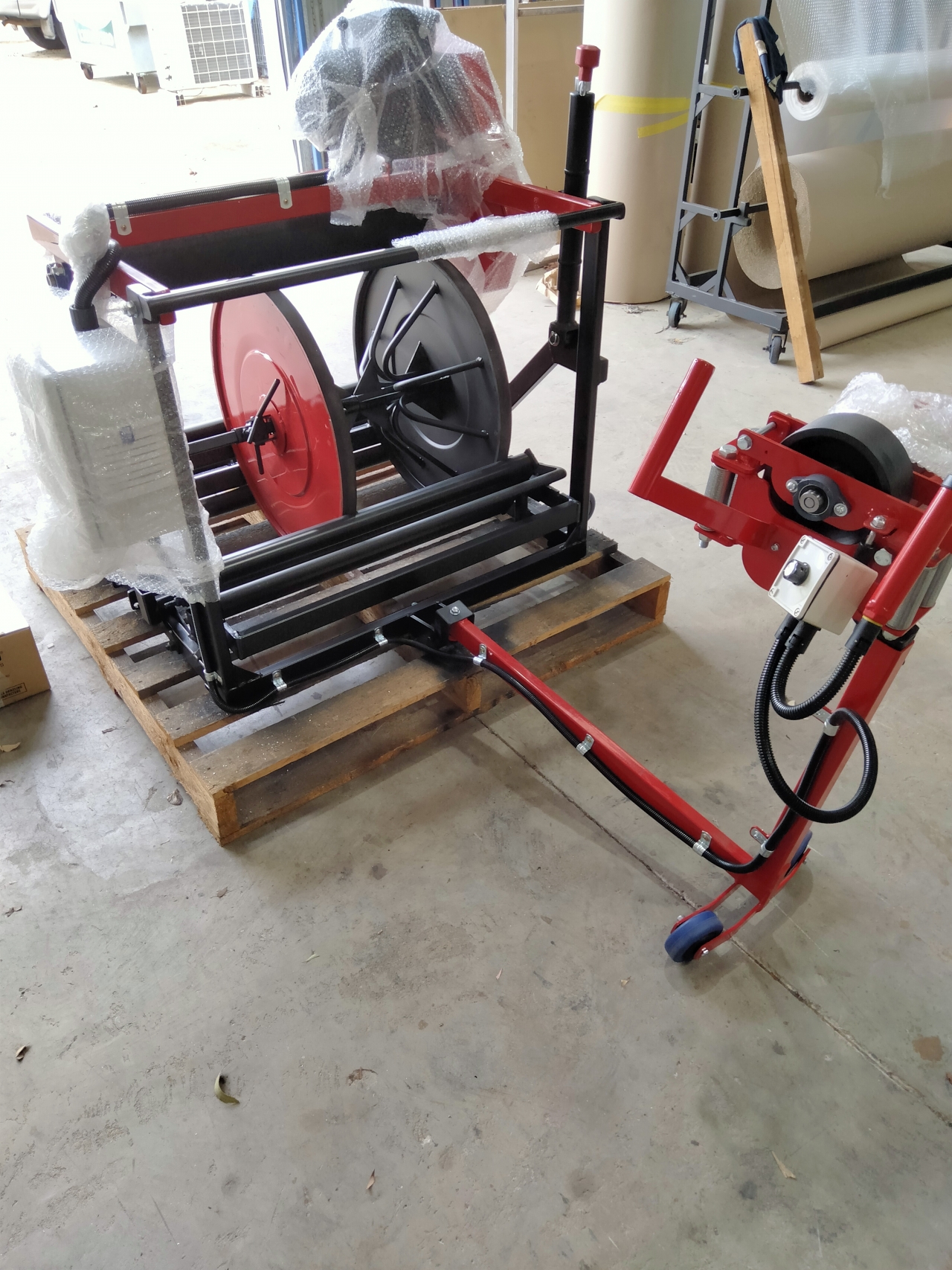 Winding/Measuring Machine - Rim Drive Electric - Starroll