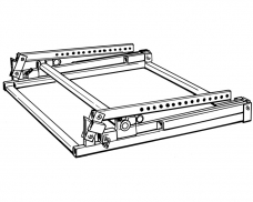 MJ Mechanical Lift Cable Jack-folded